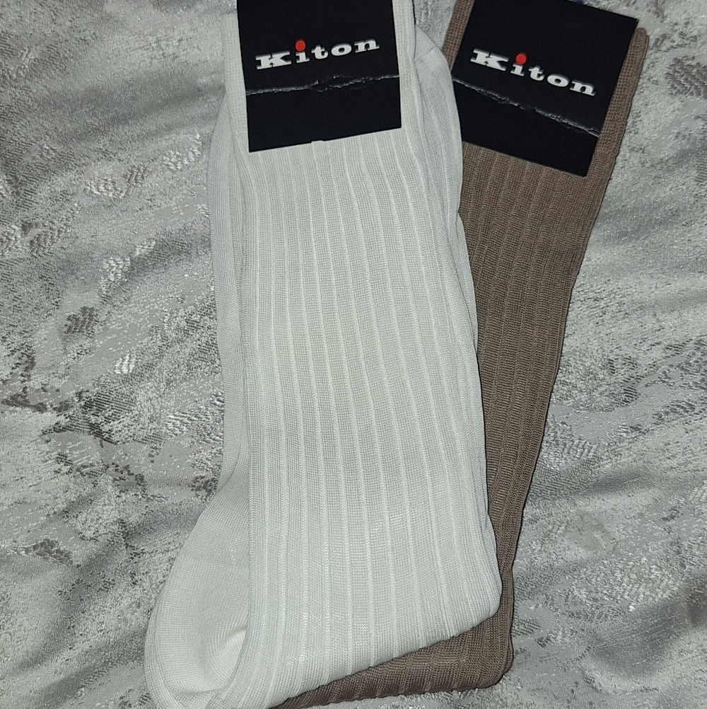 KITON Mens SOCKS set of 2
